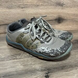 Merrell Trail Glove 5 Women Sz 6 Gray Minimalist Zero Drop Shoe J52848 Barefoot